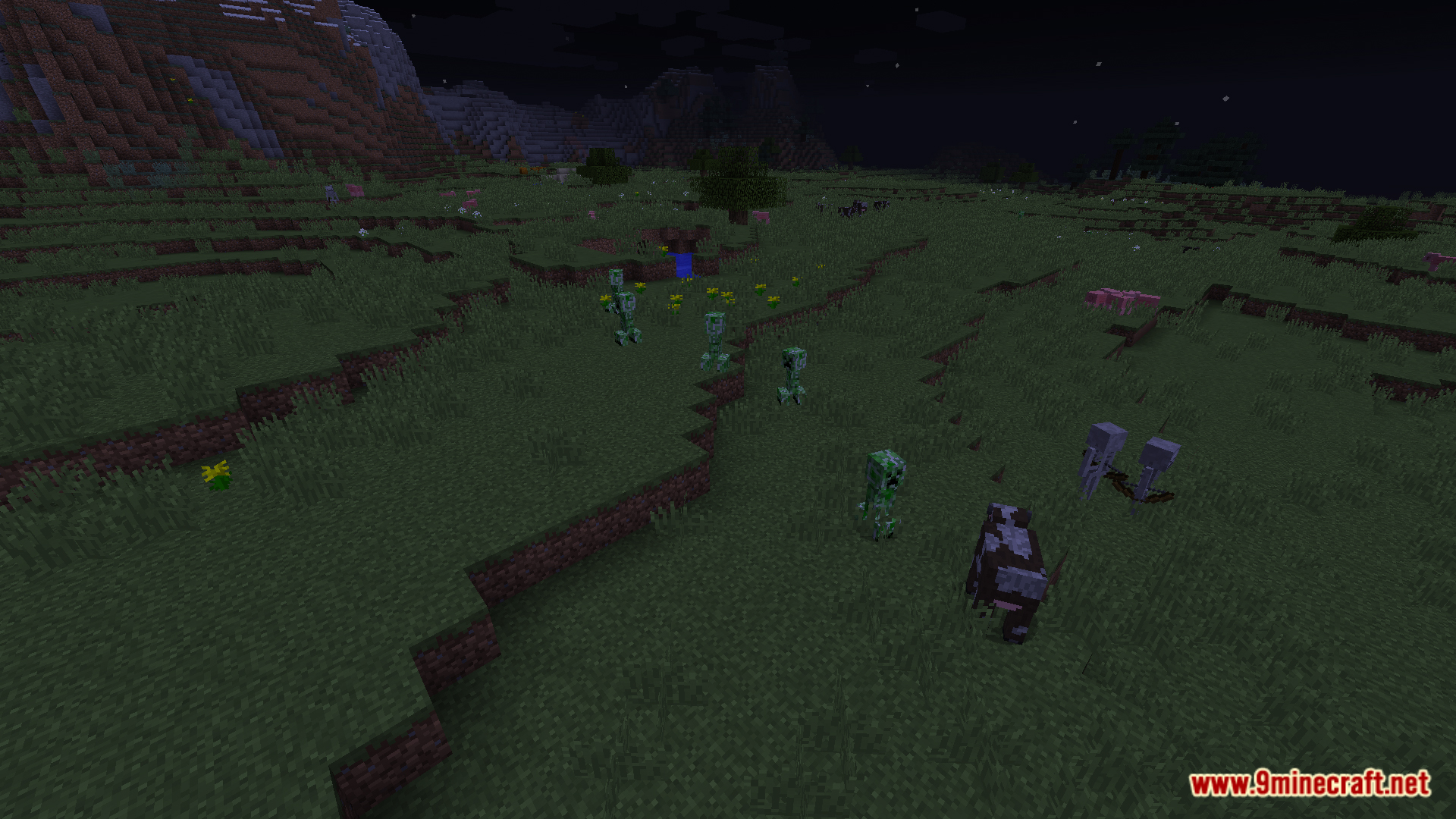 IncreaseMobs Mod (1.12.2, 1.8.9) - More Mobs, More Challenge: Survive The Night With Increasing Mobs 3