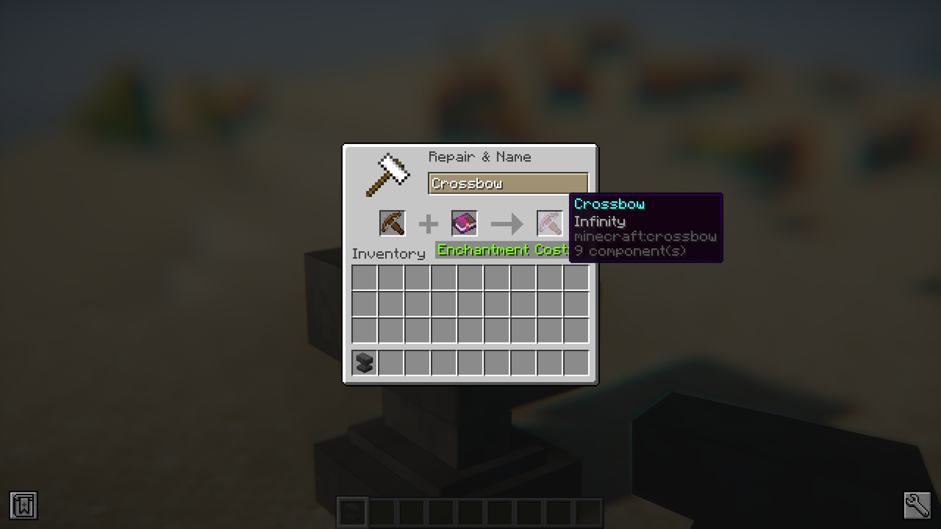 Infinity On Crossbows Mod (1.21.1, 1.21) - Allows Infinity Enchantment On Crossbows 3