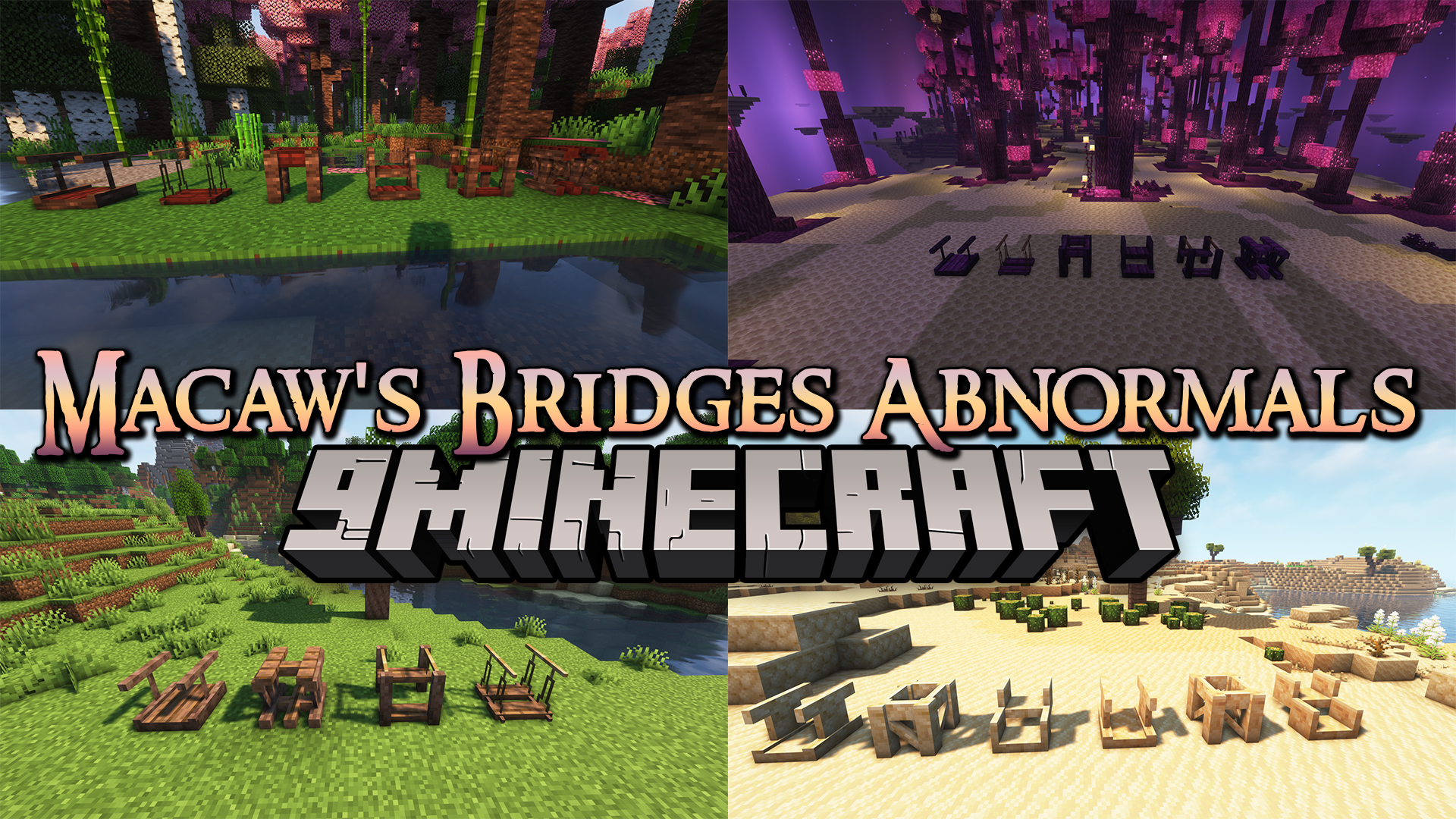 Macaw's Bridges Abnormals Mod (1.20.1, 1.19.2) - Compatibility, Addon 1