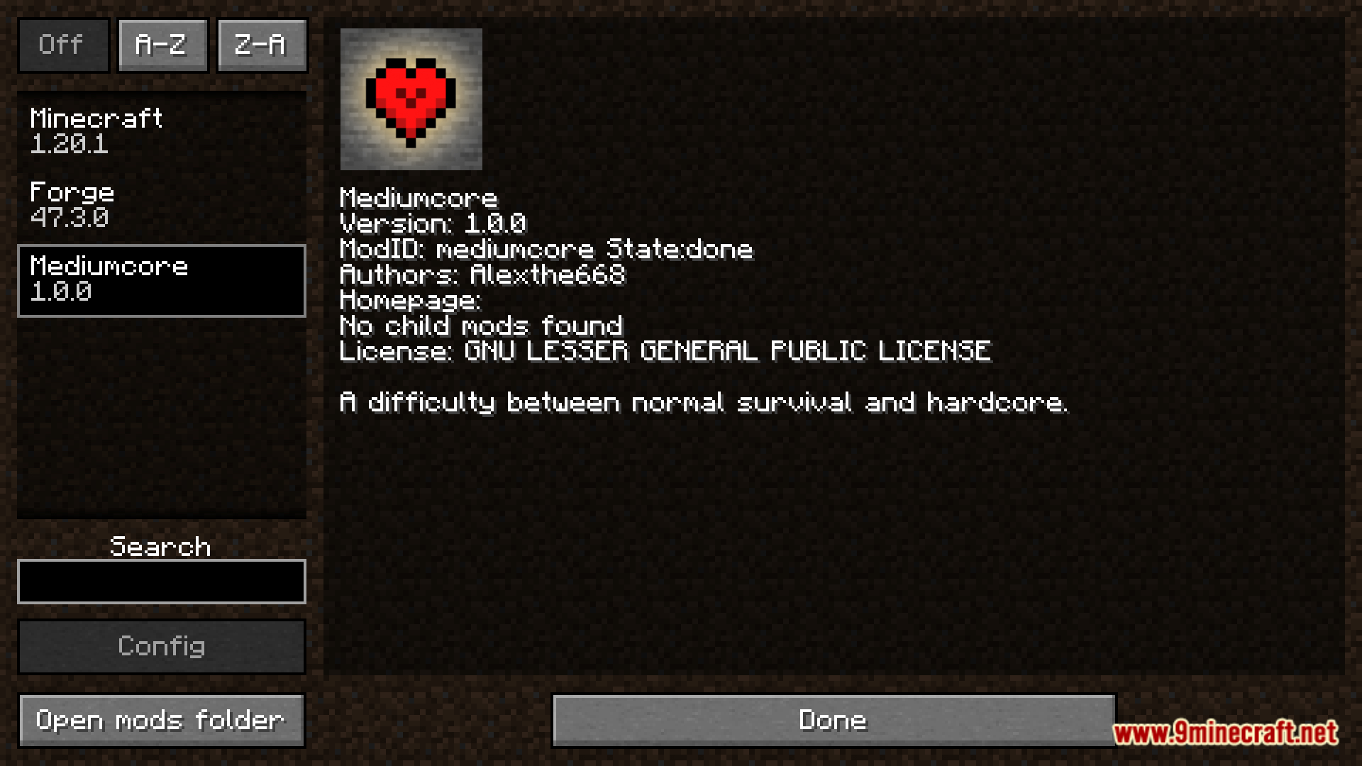 Mediumcore Mode Mod (1.20.1) - Between Survival And Hardcore In Minecraft 2