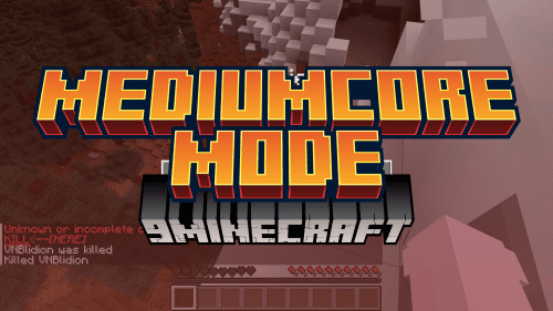 Mediumcore Mode Mod (1.20.1) – Between Survival And Hardcore In Minecraft Thumbnail