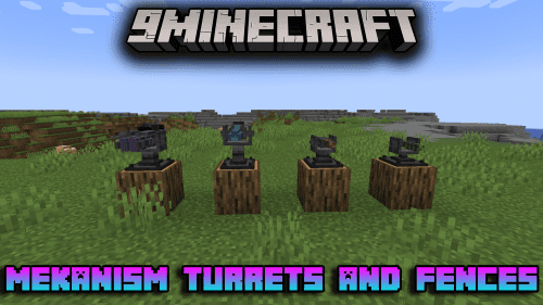 Mekanism Turrets And Fences Mod (1.21.1, 1.20.1) – Enhance Your Defense Thumbnail