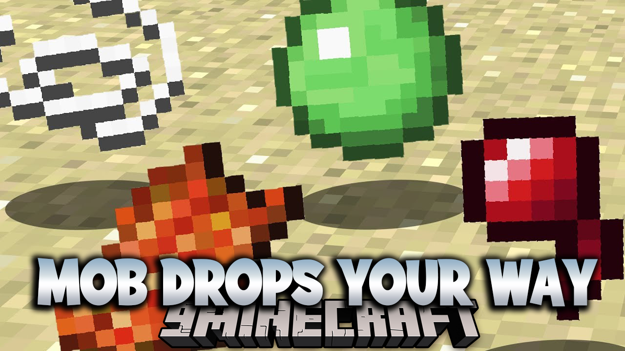 Mob Drops Your Way Mod (1.12.2) - Drop Whatever You Want 1