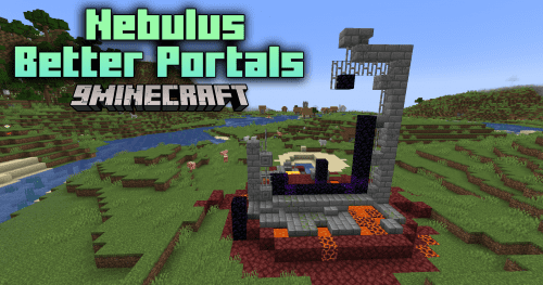 Nebulus Better Portals Mod (1.20.6, 1.20.1) – Discover Unique Portal Designs And Loot Thumbnail