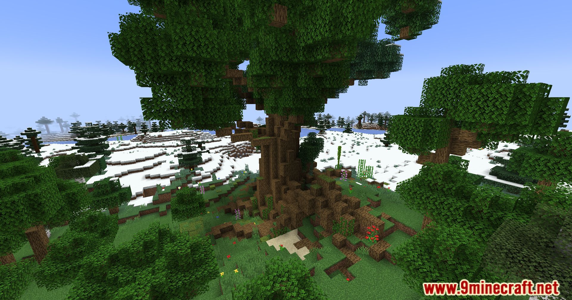 Nebulus' Oak Tree Mod (1.20.1, 1.19.4) - Build Grand Treehouses 6