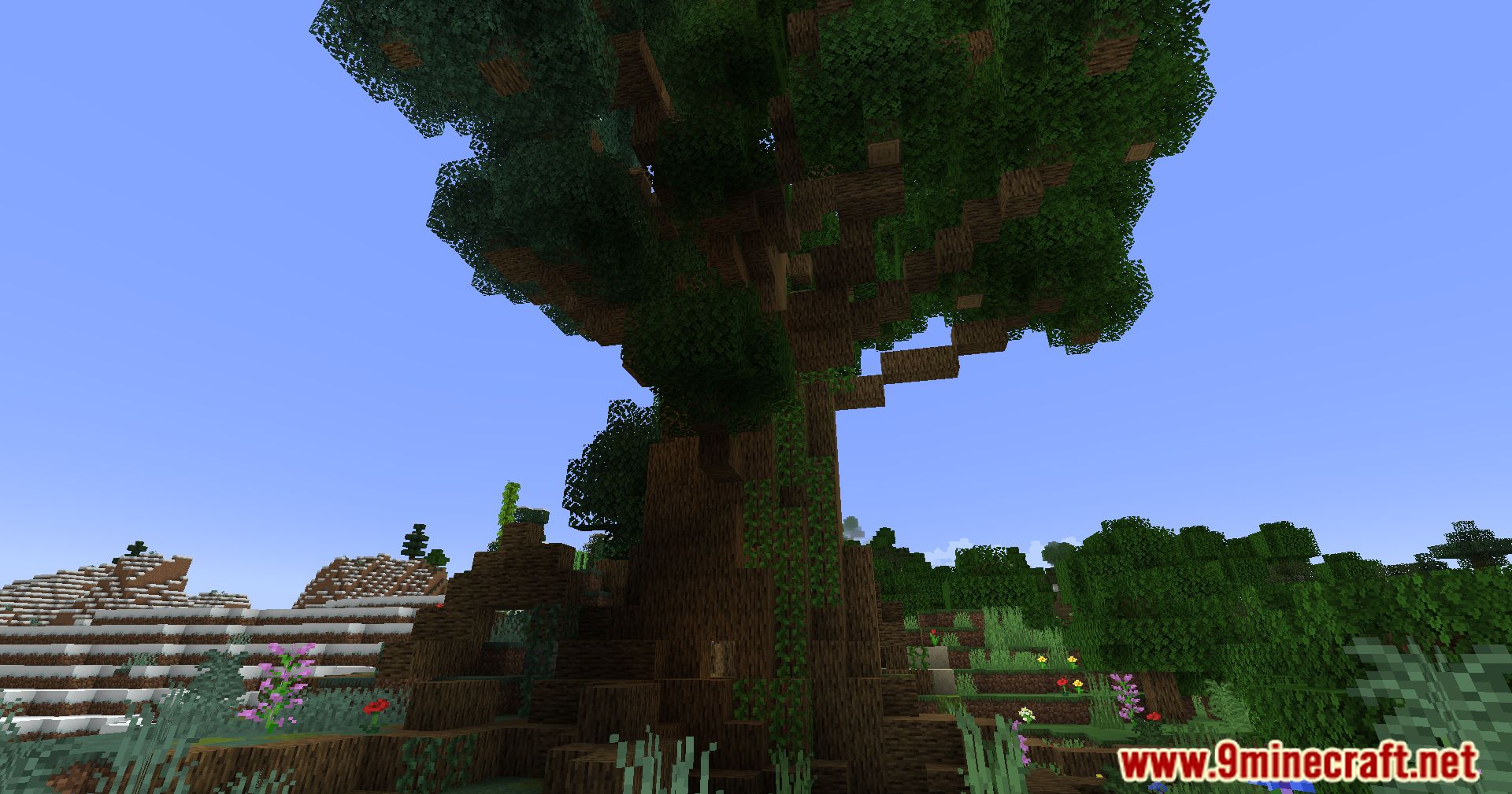 Nebulus' Oak Tree Mod (1.20.1, 1.19.4) - Build Grand Treehouses 9