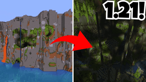 New Cool Minecraft Seeds (1.21.4, 1.21.1) – Java Edition Thumbnail