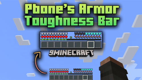 Pbone’s Armor Toughness Bar Mod (1.21.1, 1.20.1) – Track Your Armor Toughness Thumbnail