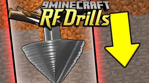 RFDrills Mod (1.7.10) – For All of Your Mining Needs Thumbnail