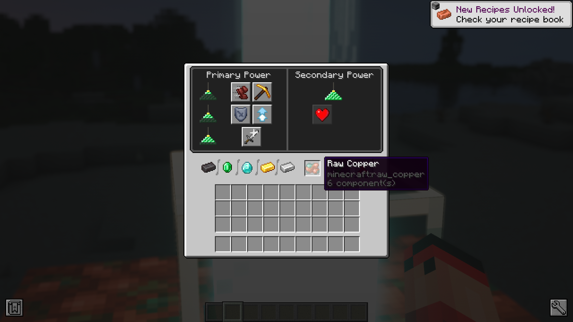 Raw Copper Beacon Base Mod (1.21.1, 1.20.1) - Allows Copper Blocks As Beacon Base 6