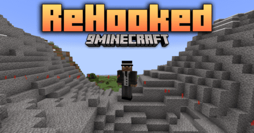 ReHooked Mod (1.21.1, 1.20.1) – Effortless Exploration With Hooks Thumbnail