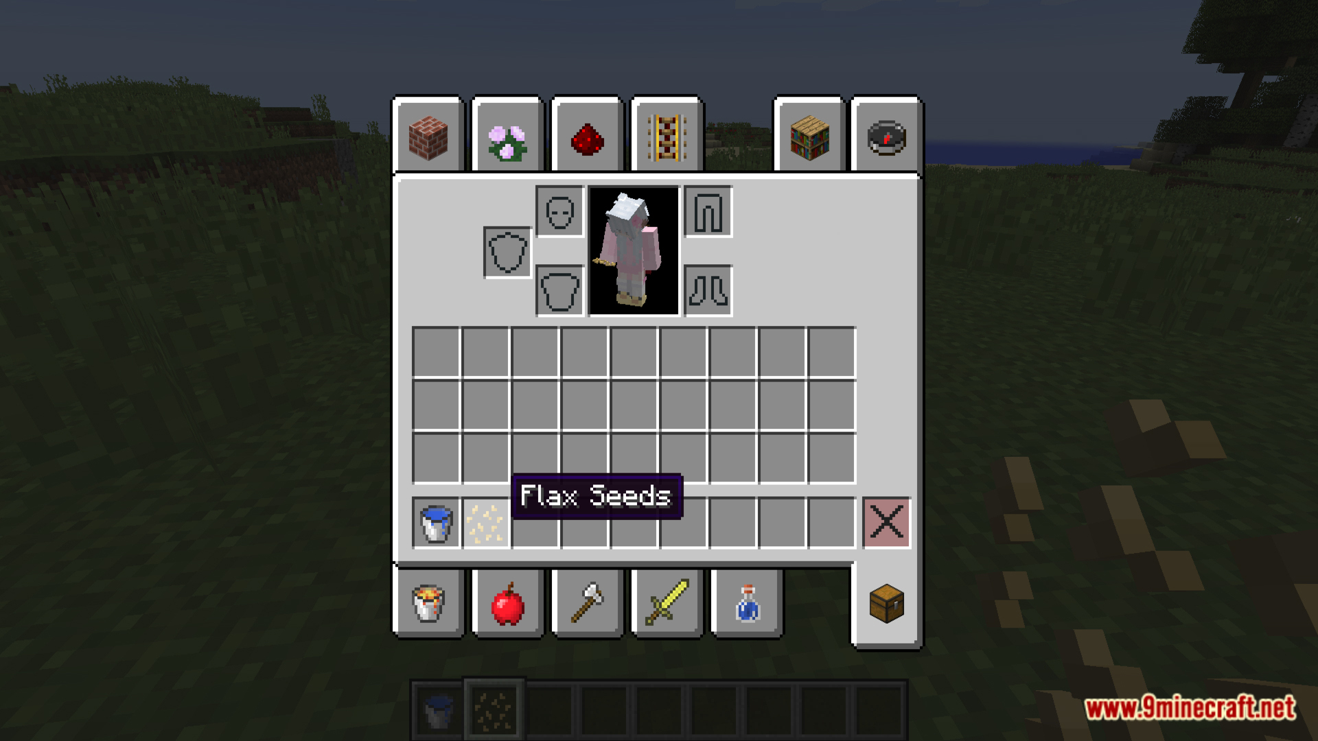 Simple Flax Mod (1.12.2) - Sustainable String Farming With Simple Flax Mod 4