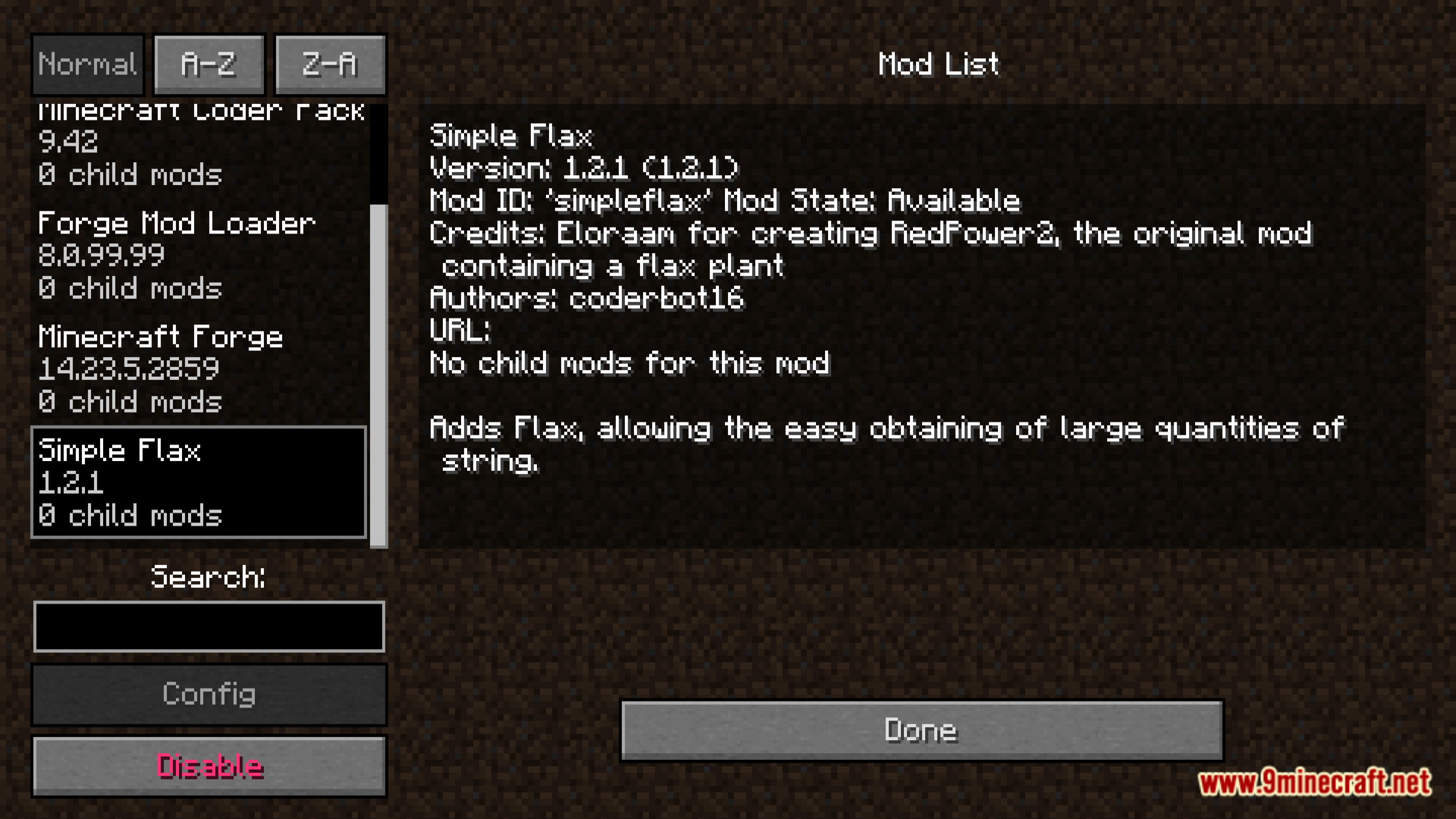 Simple Flax Mod (1.12.2) - Sustainable String Farming With Simple Flax Mod 2