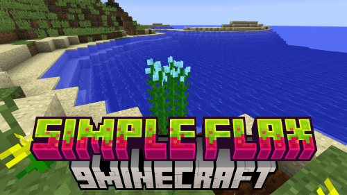 Simple Flax Mod (1.12.2) – Sustainable String Farming With Simple Flax Mod Thumbnail