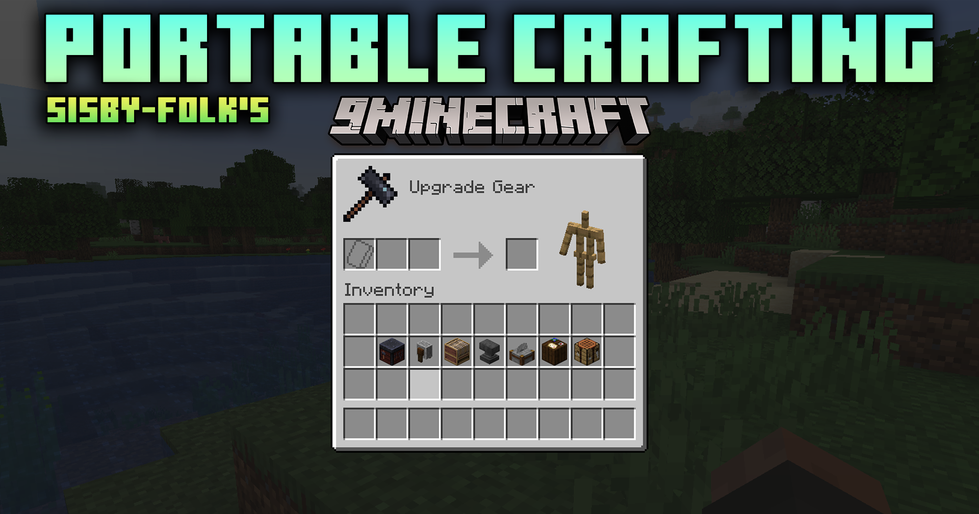 Sisby-folk's Portable Crafting Mod (1.21.1, 1.20.1) - Craft On The Go 1