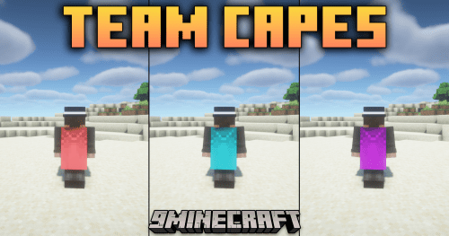 Team Capes Mod (1.21.1, 1.20.1) – Show Off Your Team Colors Thumbnail