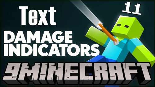 Text Damage Indicators Mod (1.16.5, 1.15.2) – Damage Number Particles Thumbnail