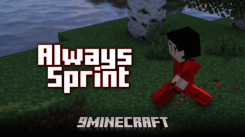 Always Sprint Mod (1.21.1, 1.21) – Sprinting Is Always On Thumbnail