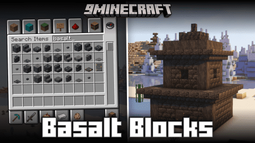 Basalt Blocks Mod (1.21.1, 1.20.1) – Basalt Building Block Variants Thumbnail