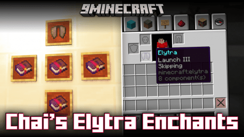 Chai’s Elytra Enchants Mod (1.21.1, 1.20.1) – Two New Elytra Enchantments Thumbnail