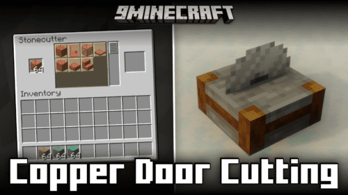 Copper Door Cutting Mod (1.21.3, 1.21.1) – Stonecutter Recipes For Copper Doors & Trapdoors Thumbnail