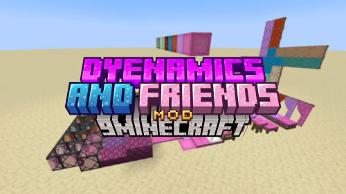 Dyenamics and Friends Mod (1.20.1, 1.19.2) – Expanded Dye Options For A Bunch Of Other Mods Thumbnail