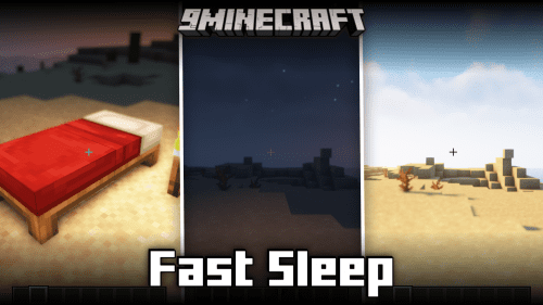 Fast Sleep Mod (1.21.1, 1.20.6) – Sleeping Is Now Instant Thumbnail