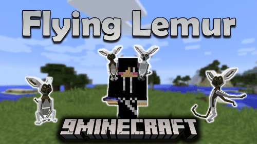 Flying Lemur Mod (1.12.2) – Explore Minecraft With The Flying Lemur Thumbnail