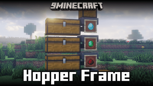 Hopper Frame Mod (1.21.1, 1.20.1) – Hopper Item Filters Using Item Frames Thumbnail