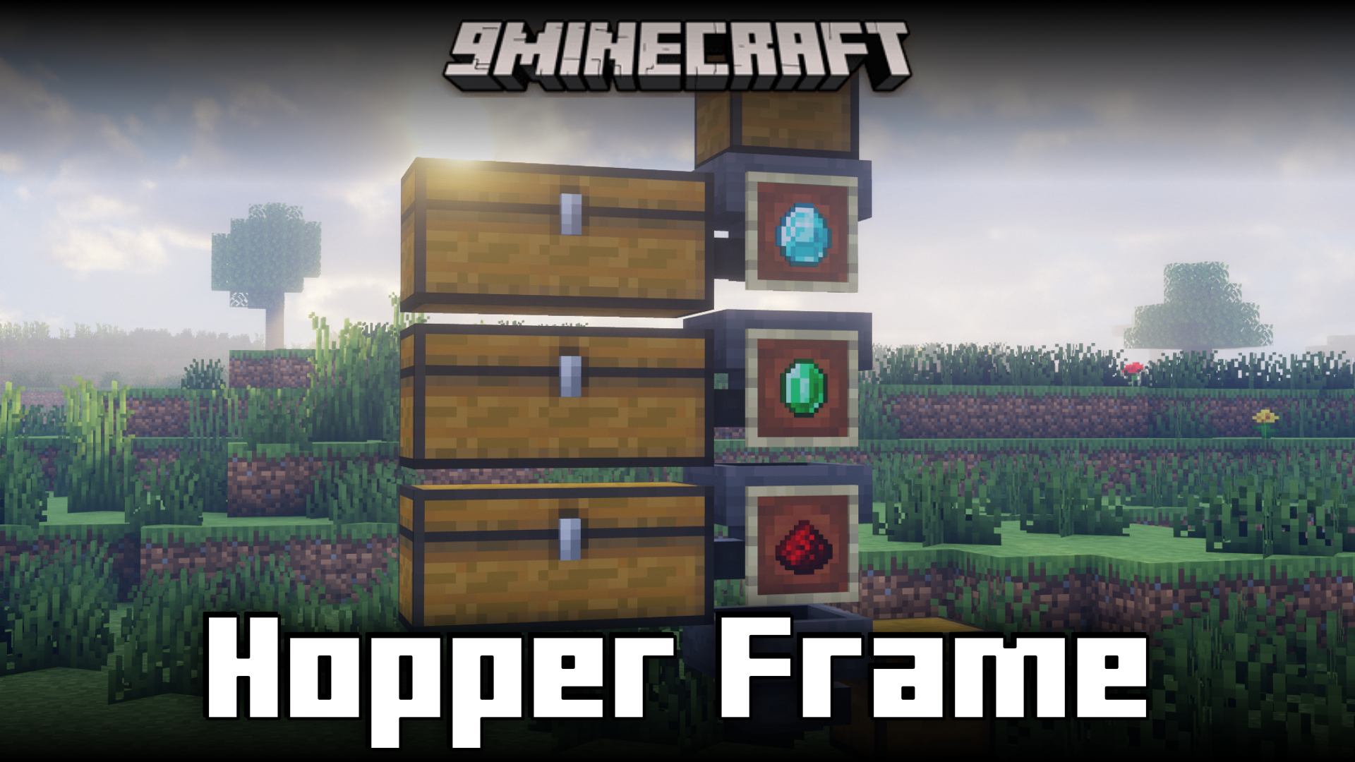 Hopper Frame Mod (1.21.1, 1.20.1) - Hopper Item Filters Using Item Frames 1