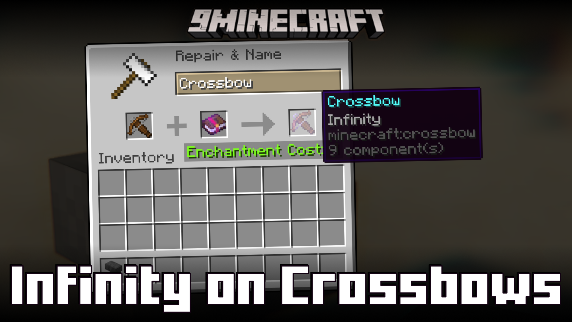 Infinity On Crossbows Mod (1.21.1, 1.21) - Allows Infinity Enchantment On Crossbows 1