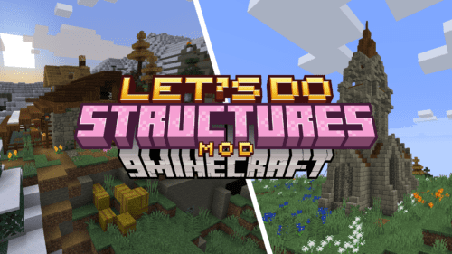 Let’s Do: Structures Mod (1.20.1, 1.19.2) – Expand Your World With Unique Custom Structures Thumbnail