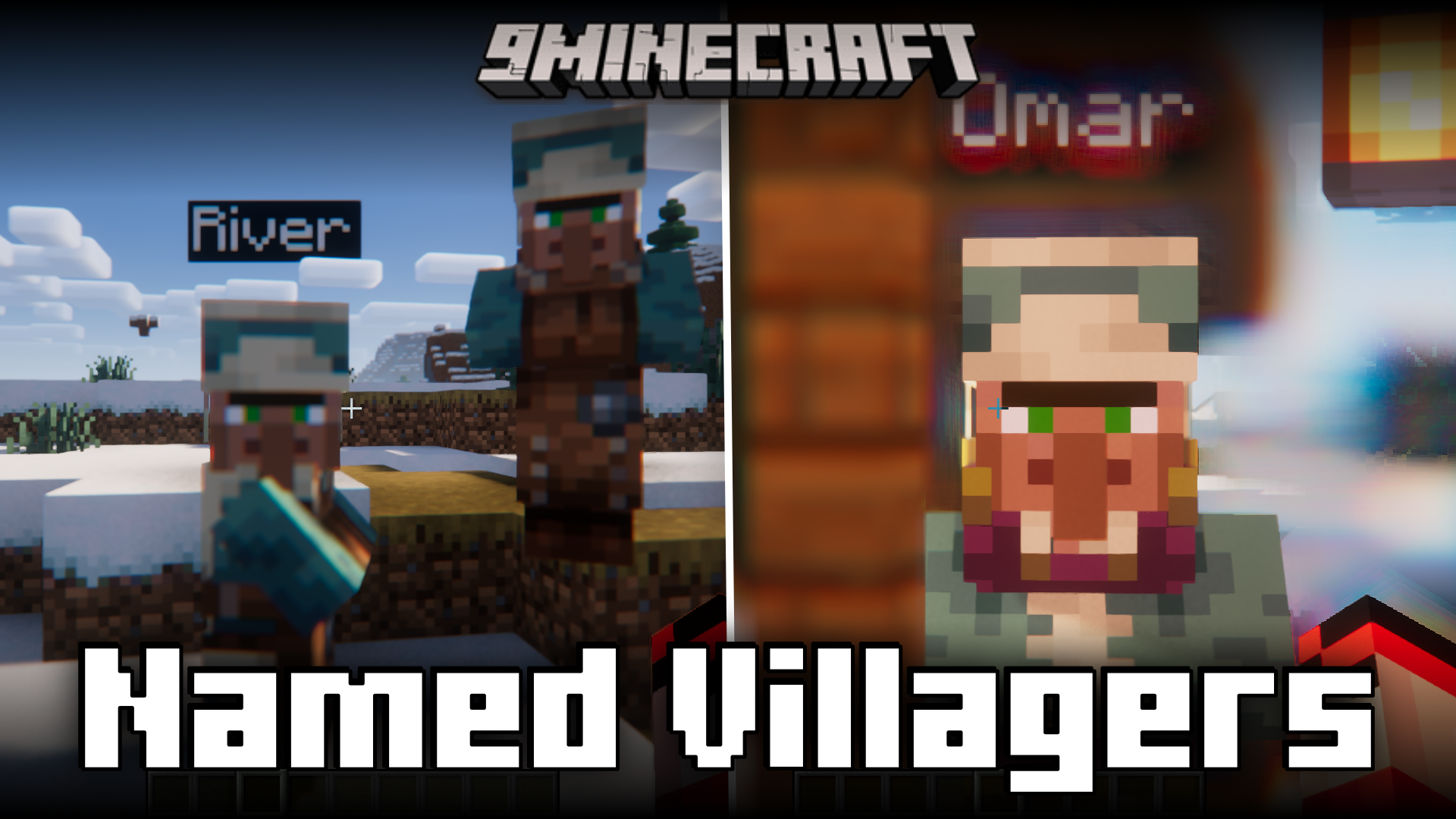 Named Villagers Mod (1.21.1, 1.20.6) - Gives Random Names To Villagers 1