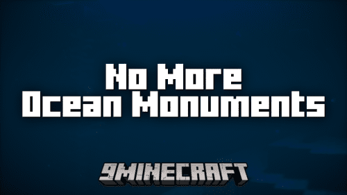 No More Ocean Monuments Mod (1.21.1, 1.20.1) – Disables Ocean Monument Generation Thumbnail