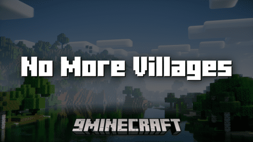 No More Villages Mod (1.21.1, 1.20.1) – Diables Villages From Being Generated Thumbnail