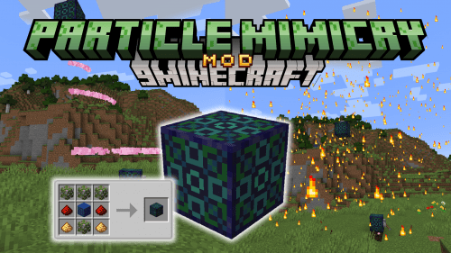 Particle Mimicry Mod (1.21.1, 1.20.1) – Adds A Particle Emitter Block That Generates Particles Thumbnail