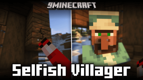 Selfish Villager Mod (1.21.1, 1.20.1) – Villagers Remember Harm Thumbnail