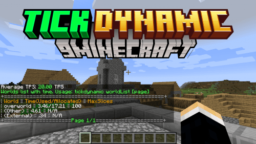 Tick Dynamic Mod (1.12.2, 1.8.9) – Keep Your Minecraft Server Running Smoothly With Tick Dynamic Thumbnail