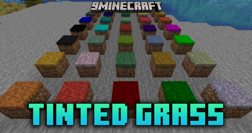 Tinted Grass Mod (1.21.1, 1.20.1) – New Shades Of Green To Your World Thumbnail