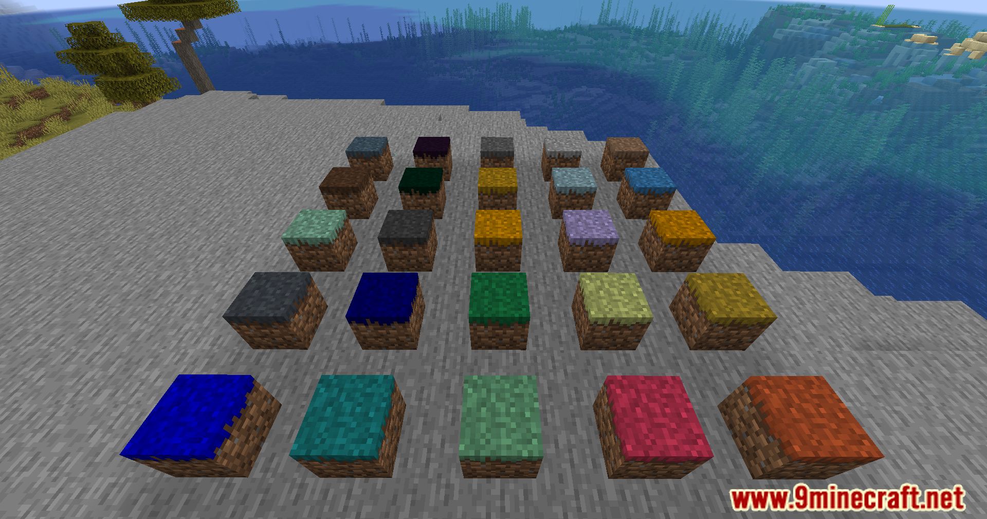 Tinted Grass Mod (1.21.1, 1.20.1) - New Shades Of Green To Your World 6