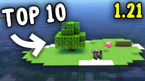 Top 10 Survival Island Seeds For Minecraft (1.21.4, 1.21.1) – Java/Bedrock Edition Thumbnail