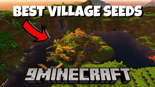 Top 25 Best New Village Seeds For Minecraft (1.21.4, 1.21.1) – Java/Bedrock Edition Thumbnail