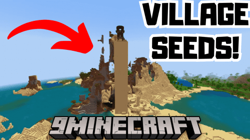 Top 3 Awesome Village Seeds For Minecraft So Far (1.21.4, 1.21.1) – Bedrock Edition Thumbnail