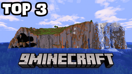 Top 3 New Island Minecraft Seeds (1.21.4, 1.21.1) – Java Edition Thumbnail