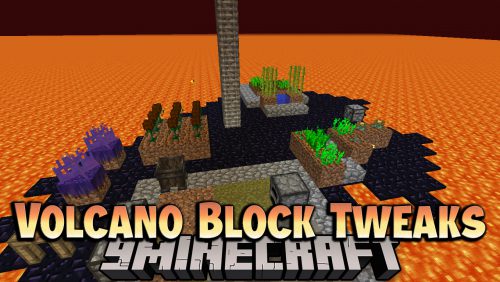 Volcano Block Tweaks Mod (1.12.2) – Loot Item for Volcano Block Modpack Thumbnail