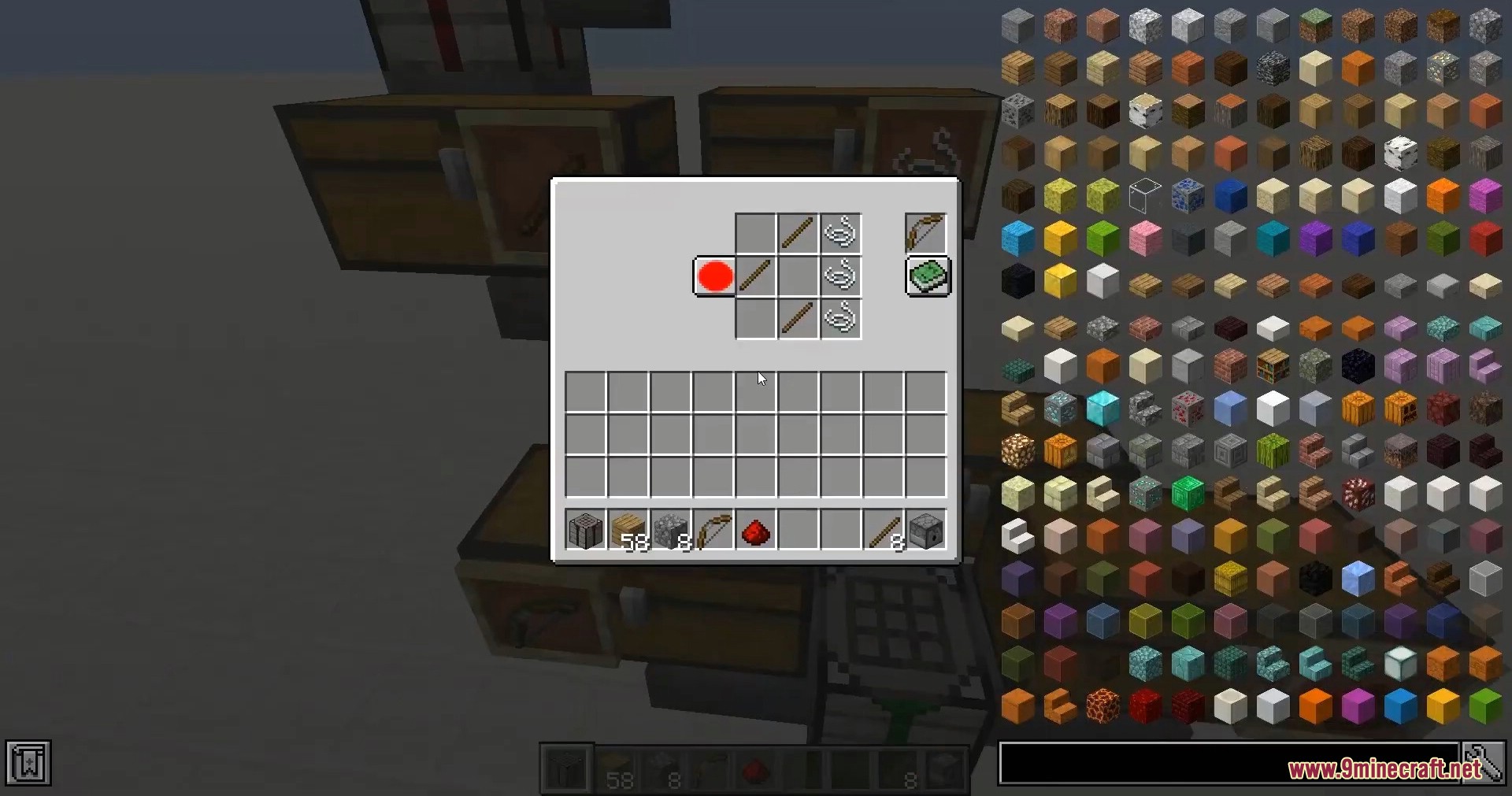 Workbench Factory Mod (1.17.1, 1.16.5) - A Hopper-Freindly Workbench 8