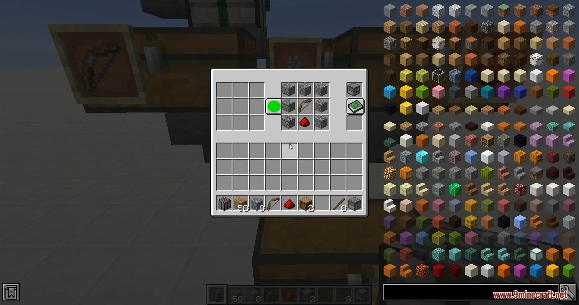 Workbench Factory Mod (1.17.1, 1.16.5) - A Hopper-Freindly Workbench 9