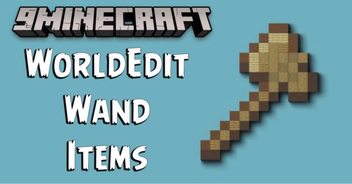 WorldEdit Wand Items Mod (1.16.5, 1.12.2) – Dedicated Items for Use Thumbnail