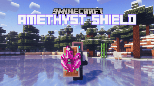 Amethyst Shield Mod (1.21.1, 1.20.1) – New Shield with Special Abilities Thumbnail