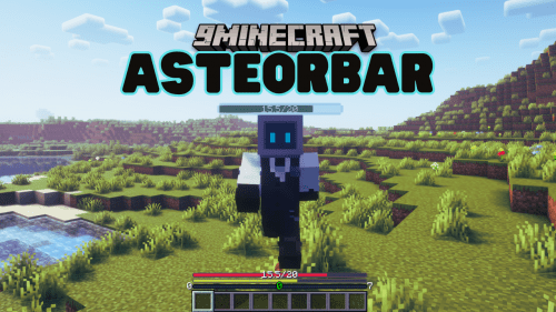 AsteorBar Mod (1.21.1, 1.20.1) – Displays Status with Slim Bars Thumbnail